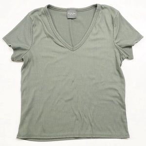 Green casual shirt